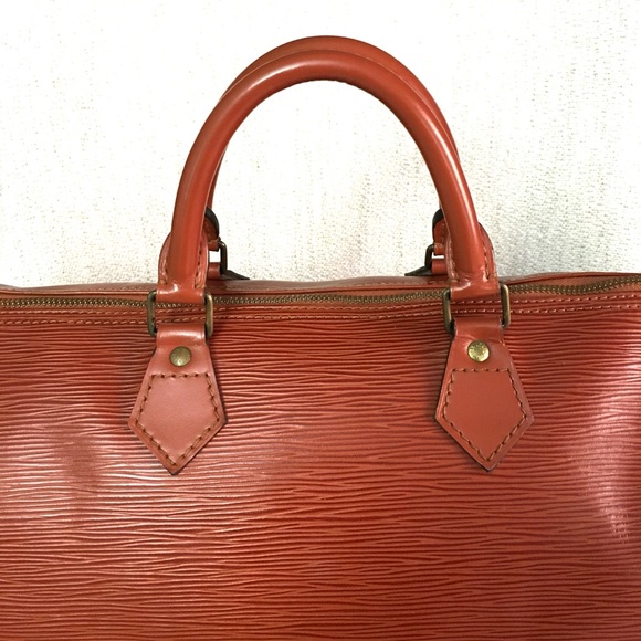 Authentic Louis Vuitton Kenya Speedy 35 bag brown Epi leather - Picture 7 of 16